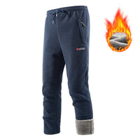 Leon | Gefütterte Thermo-Fleecehose für Herren mit Sherpa-Innenfutter