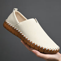 Leon | Komfortable Und Stilvolle Leder-Loafer Für Herren