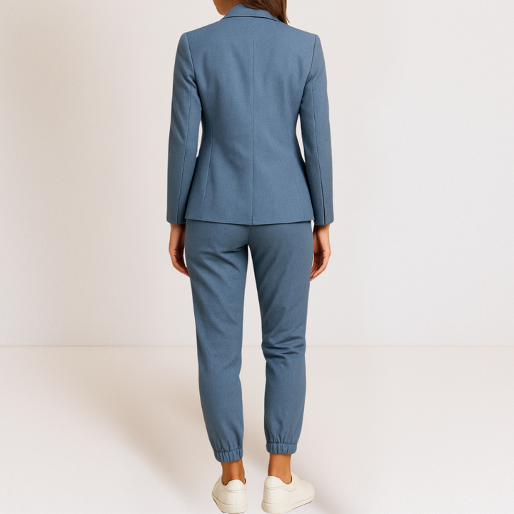 Naomi | Elegantes Und Komfortables Blazer-Jogger-Set Für Damen
