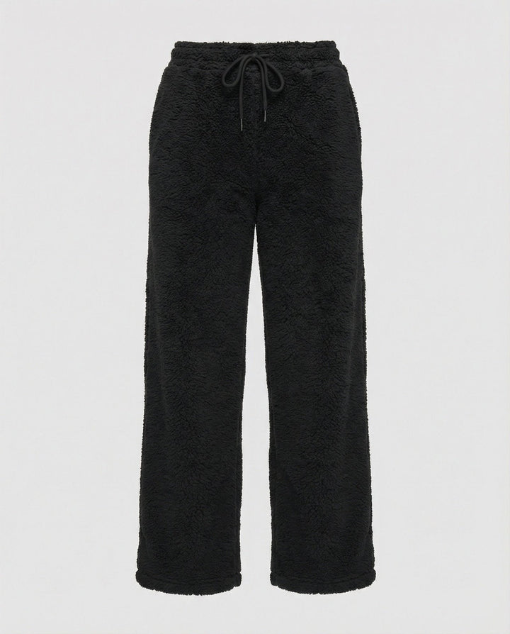 Drune | Fleece Pants – Cozy Wide Leg Style for Women