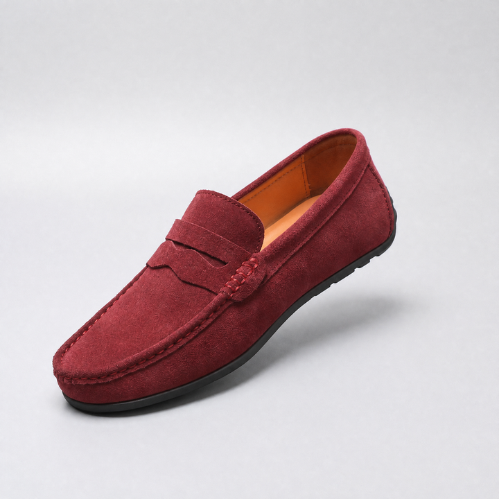 Verona | Suede Loafers – Eleganter Slip-On Stil für Männer