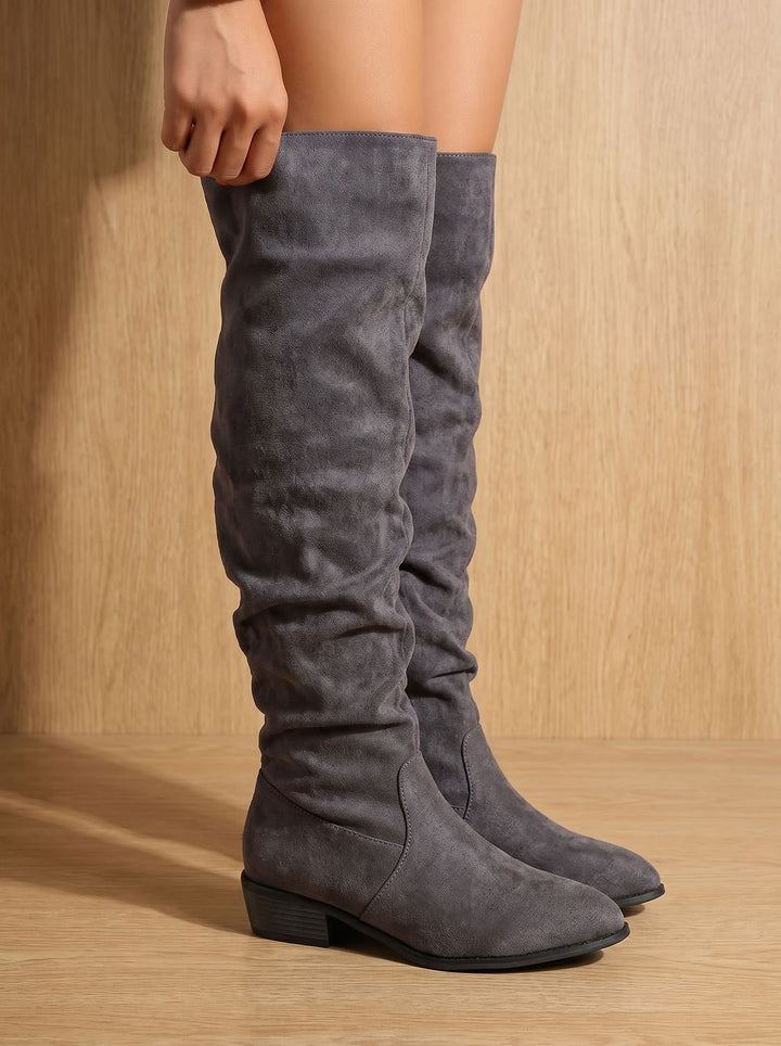 Charlotte | Überknie Stiefel – Eleganter Look für Frauen