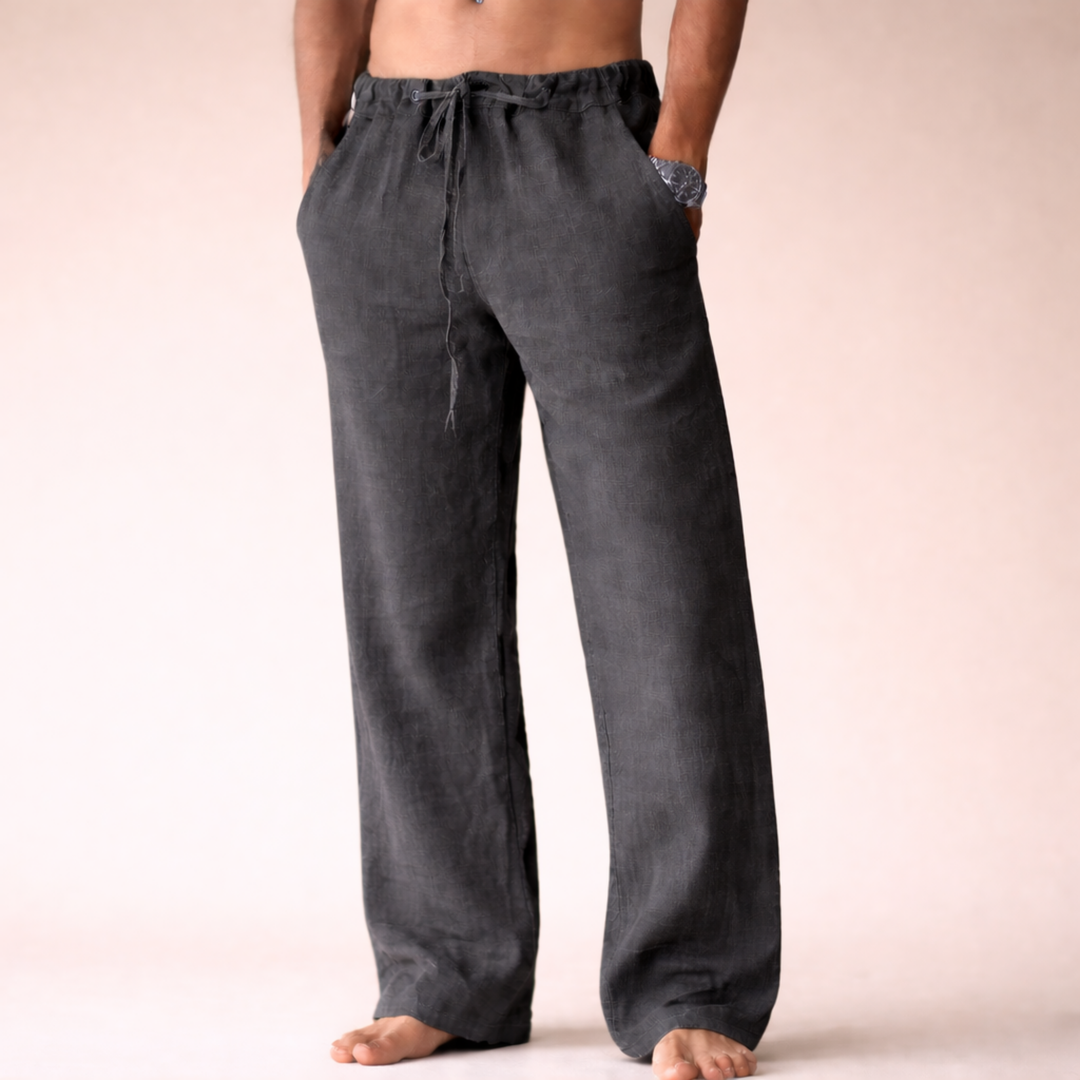 Phillipp |  Lässige atmungsaktive Leinenhose