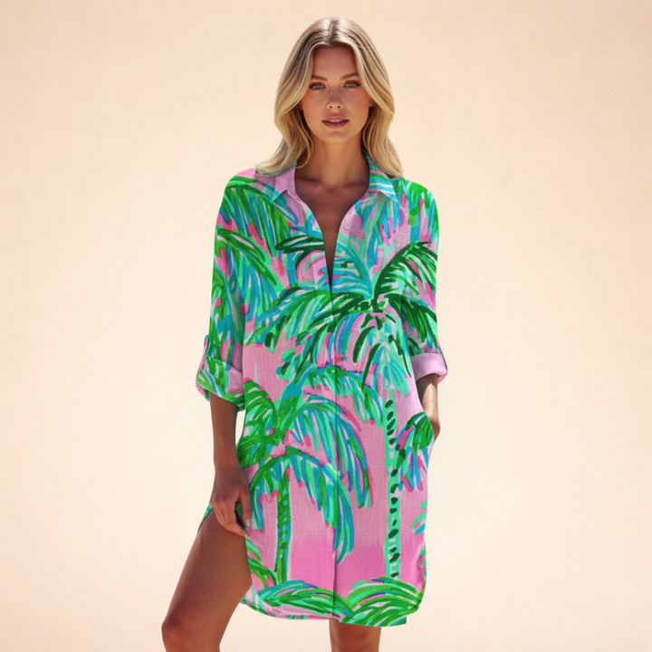 Julia | Stylish Shirt Dress for Summer