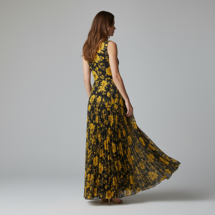 Alessia | Elegantes, ärmelloses Maxikleid