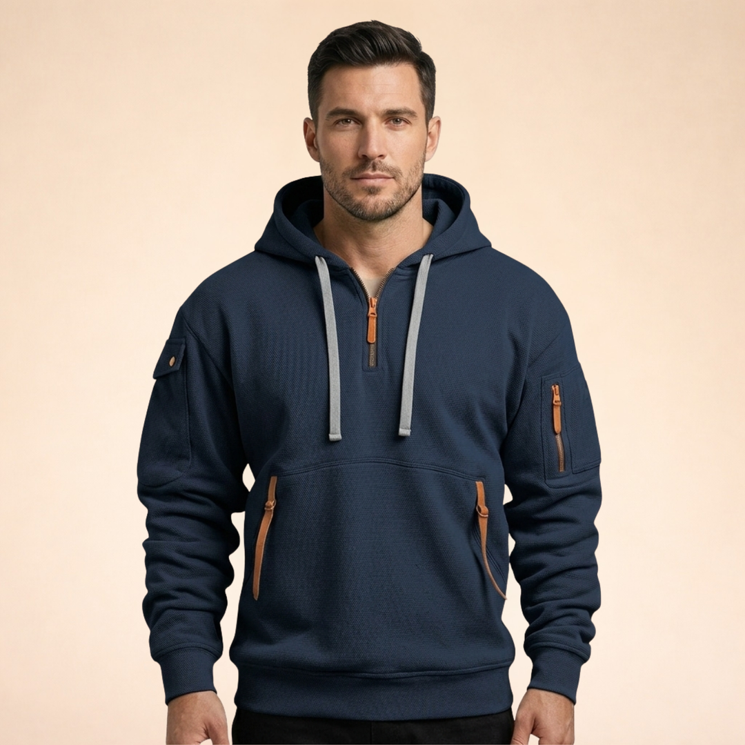 David | Breathable and Comfortable Zip-Up Hoodie