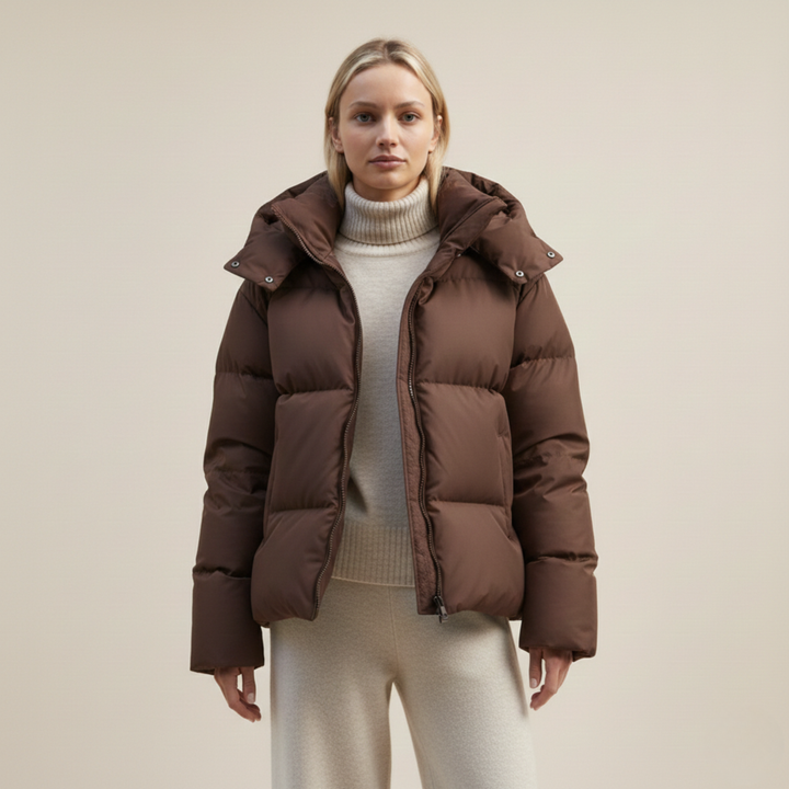 Stephanie | Elegant and warm down jacket
