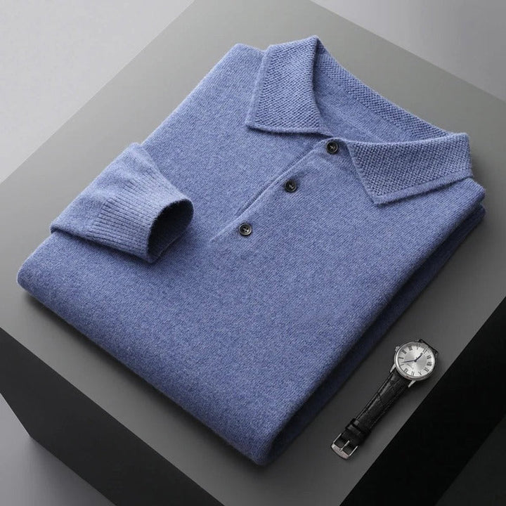 Sebastian | Knitted Sweater – Luxurious Cashmere Style for Men