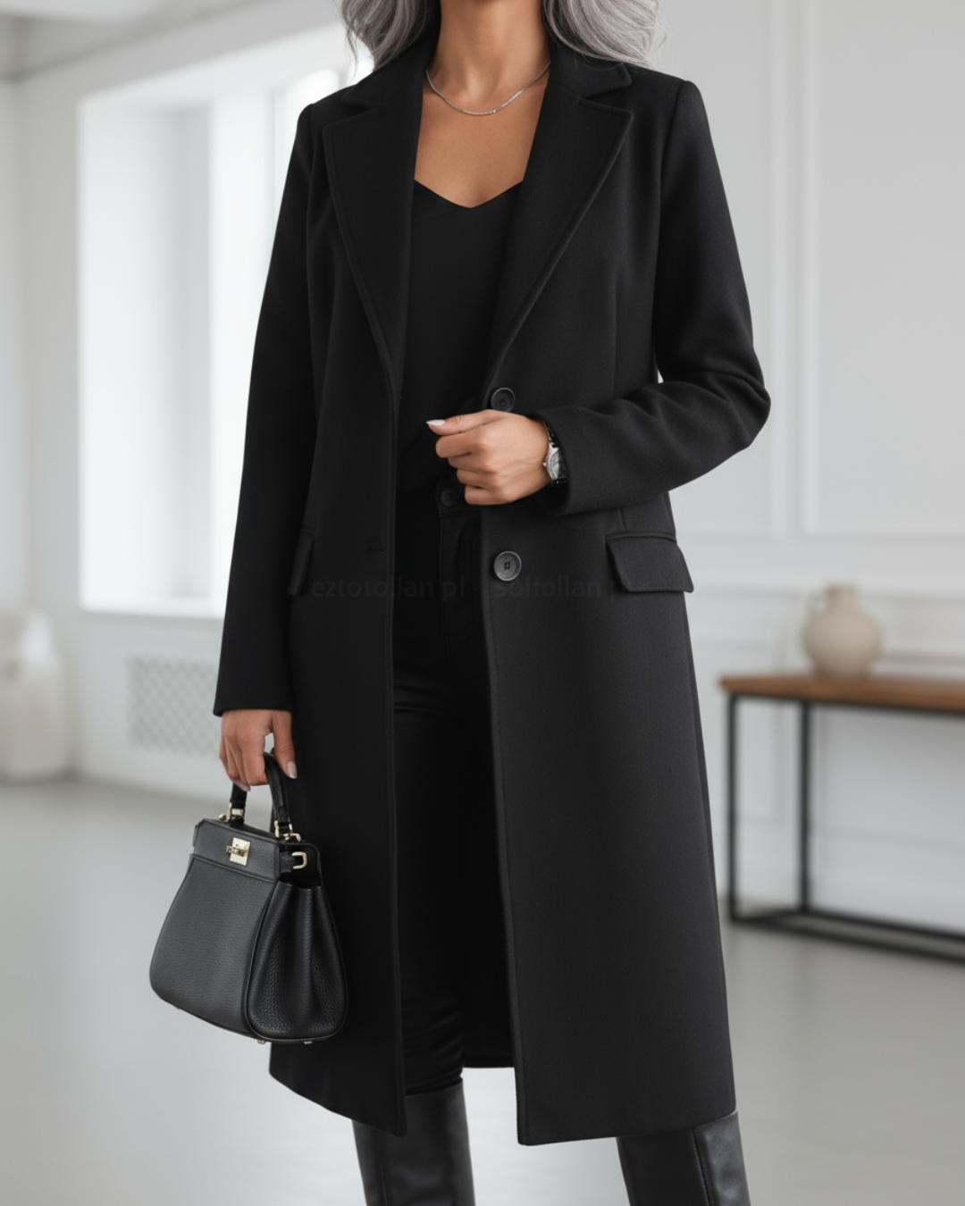 Lucienne | Long Coat – Zeitlose Eleganz für Frauen