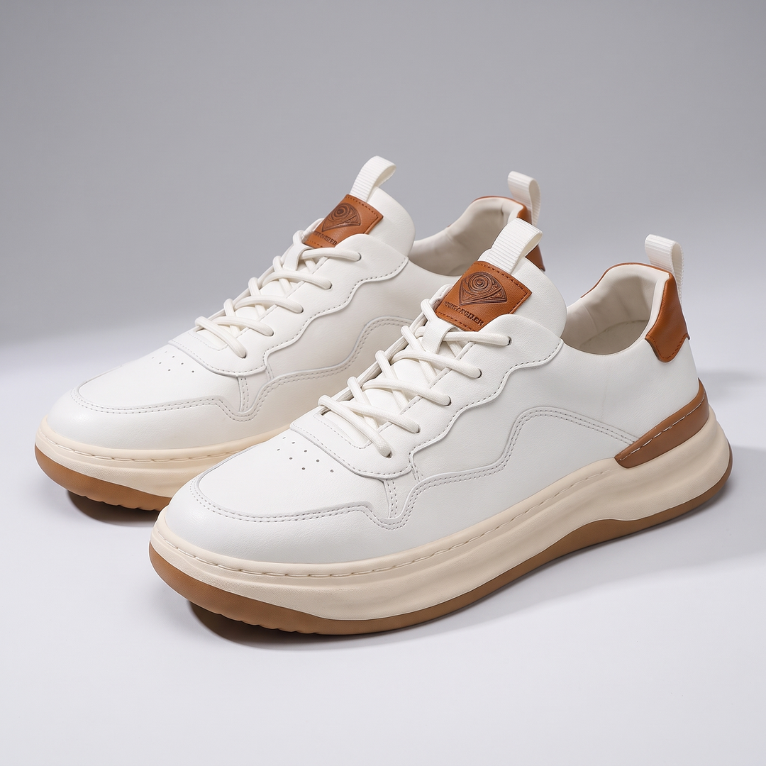 Hudson | Leder Sneakers – Eleganter Stil für Herren