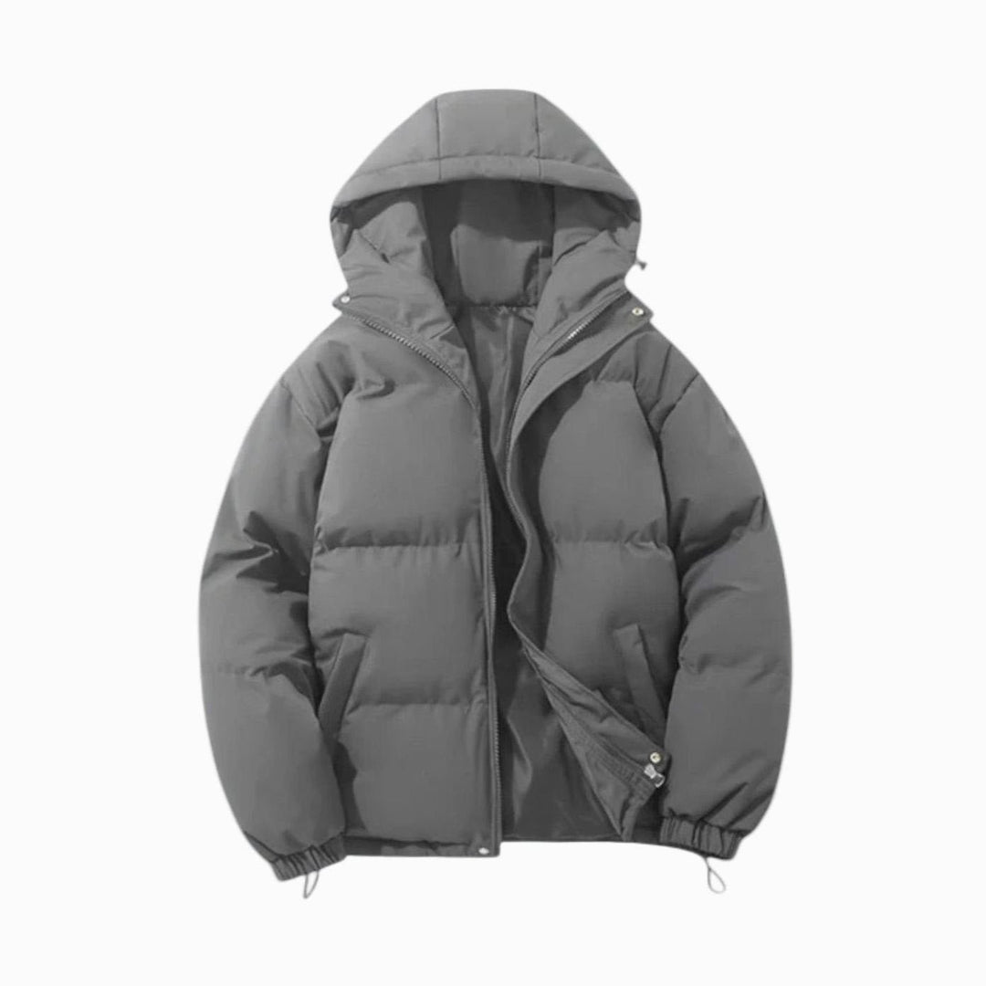 Aiden | Kapuzen Pufferjacke für Herren – Gemütliche Steppoptik