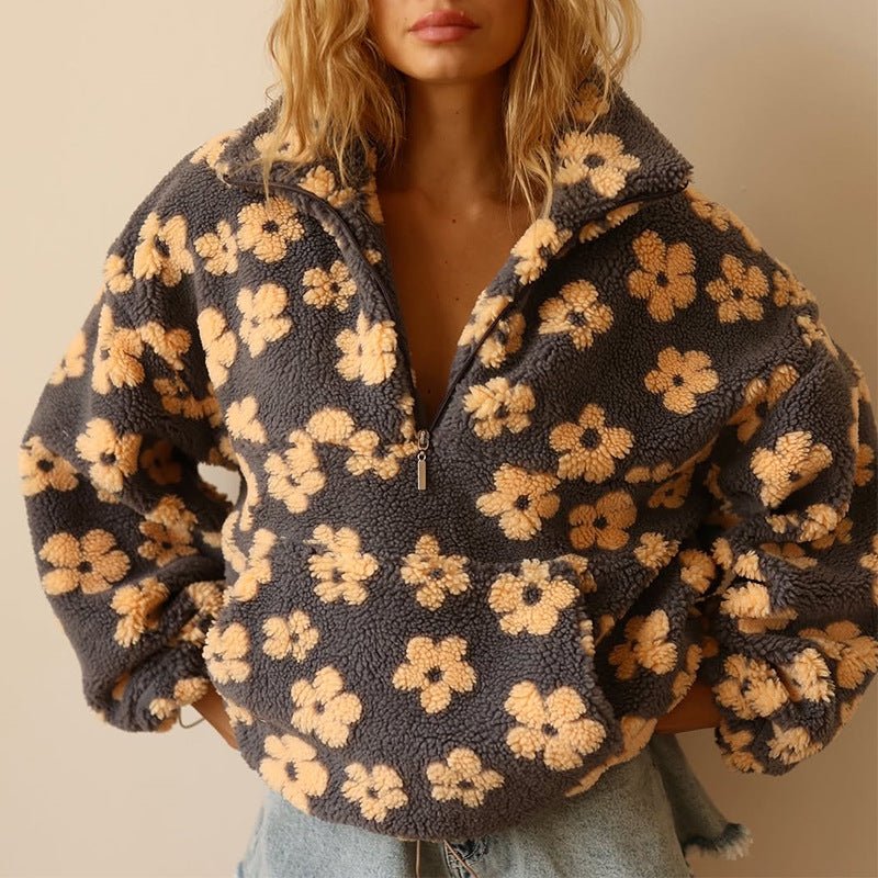 Daisy | Hoodie mit floralem Design für Frauen