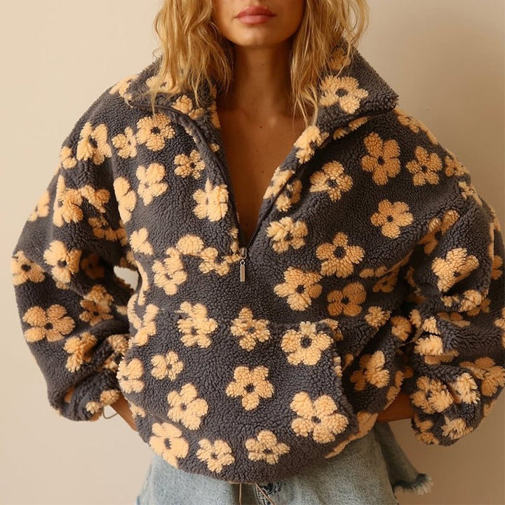 Daisy | Hoodie mit floralem Design für Frauen