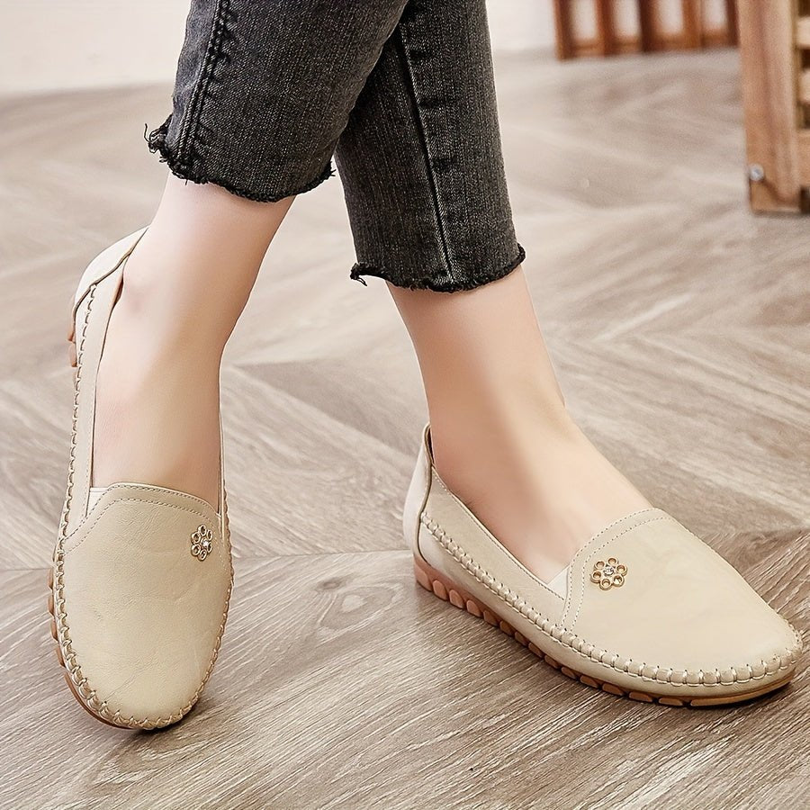 Charlene | Slip-On Loafers – Elegante Alltagsbequeme Schuhe für Frauen