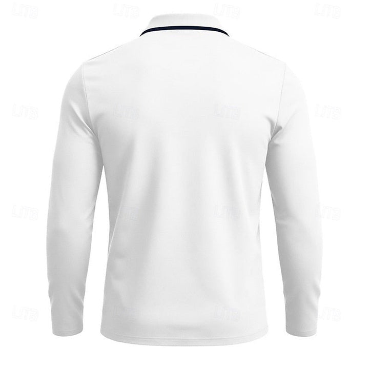 Maurice | Quarter-Zip Polo-Shirt – Eleganter, Modern Fit für Herren
