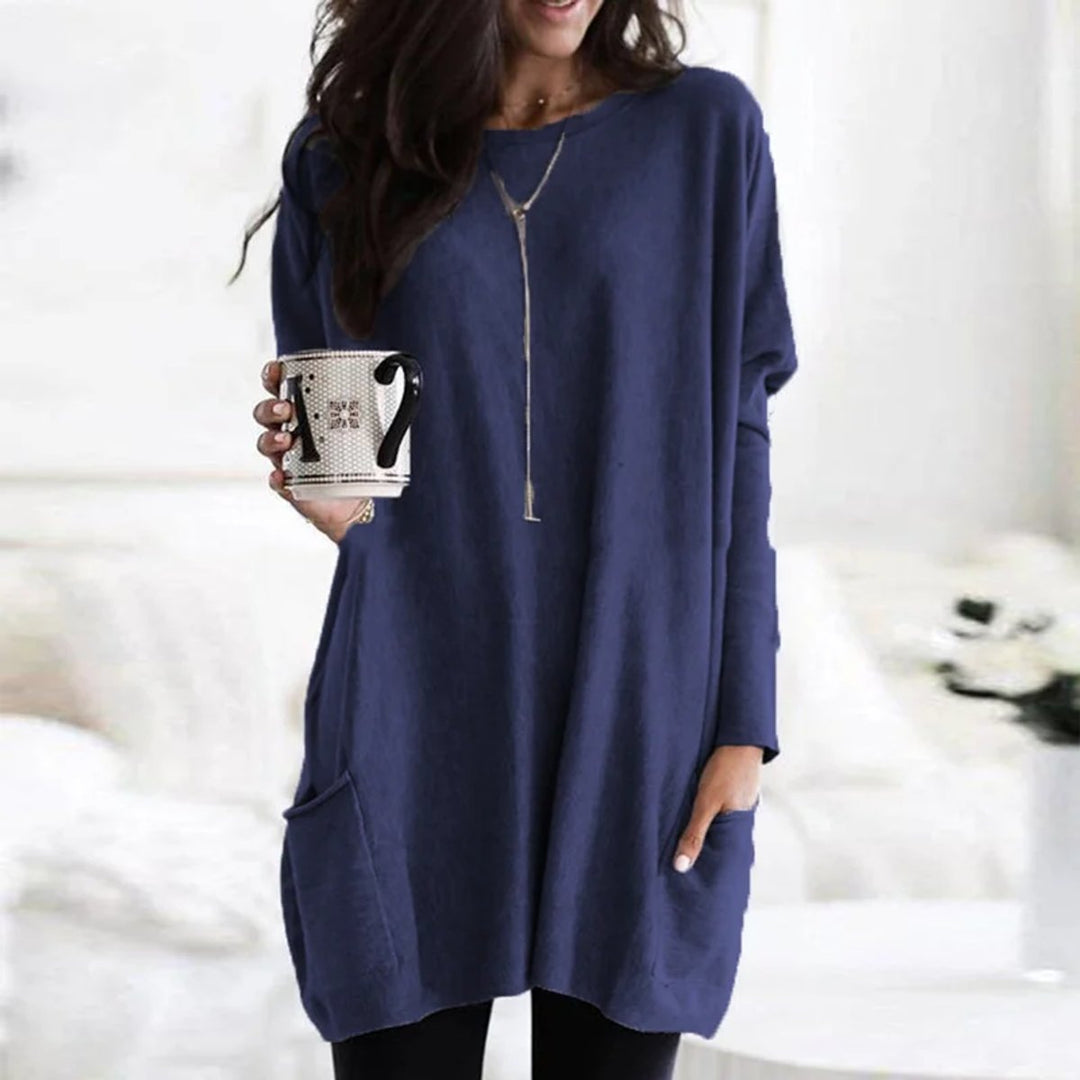 Valeria | Casual Oversized Tunic with Practical Pockets
