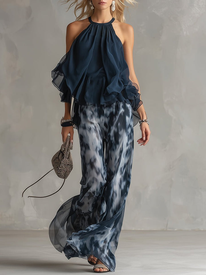 Annika | Zweiteiler Set – Elegantes Neckholder-Design für Damen