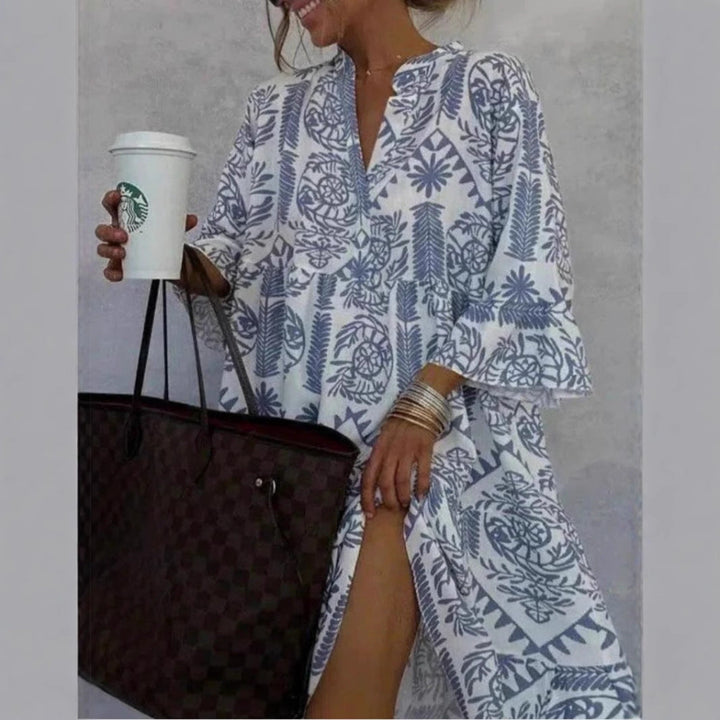 Charlotte | Enchanting and Airy Floral Tunic Dress