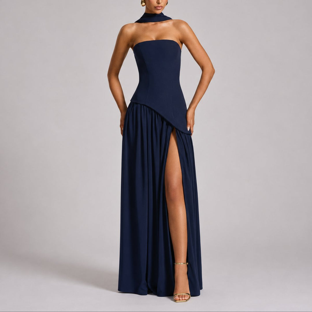 Emma | Elegant Fall Wedding Maxi Dress