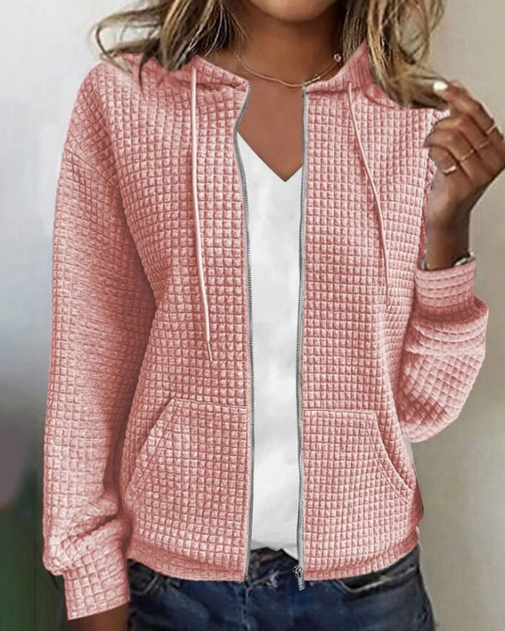 Calia | Hoodie Cardigan – Stylish Zip-Up for Women