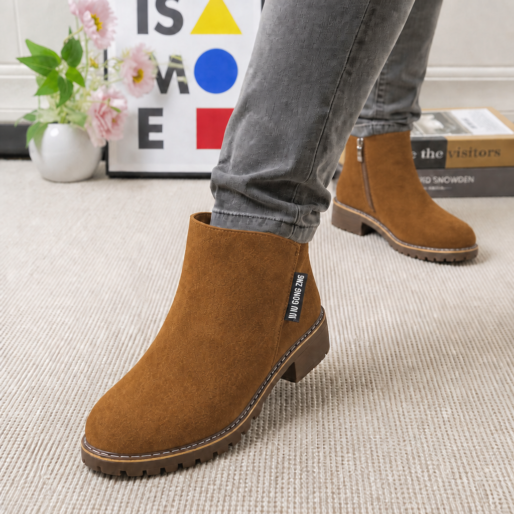 Wearbella | Suede Ankle Boots – Elegantes Design für Alltag