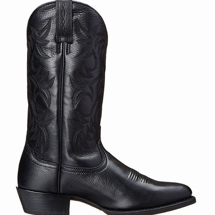 Hannah | Cowboystiefel – Damen mit Western-Stickerei Blockabsatz