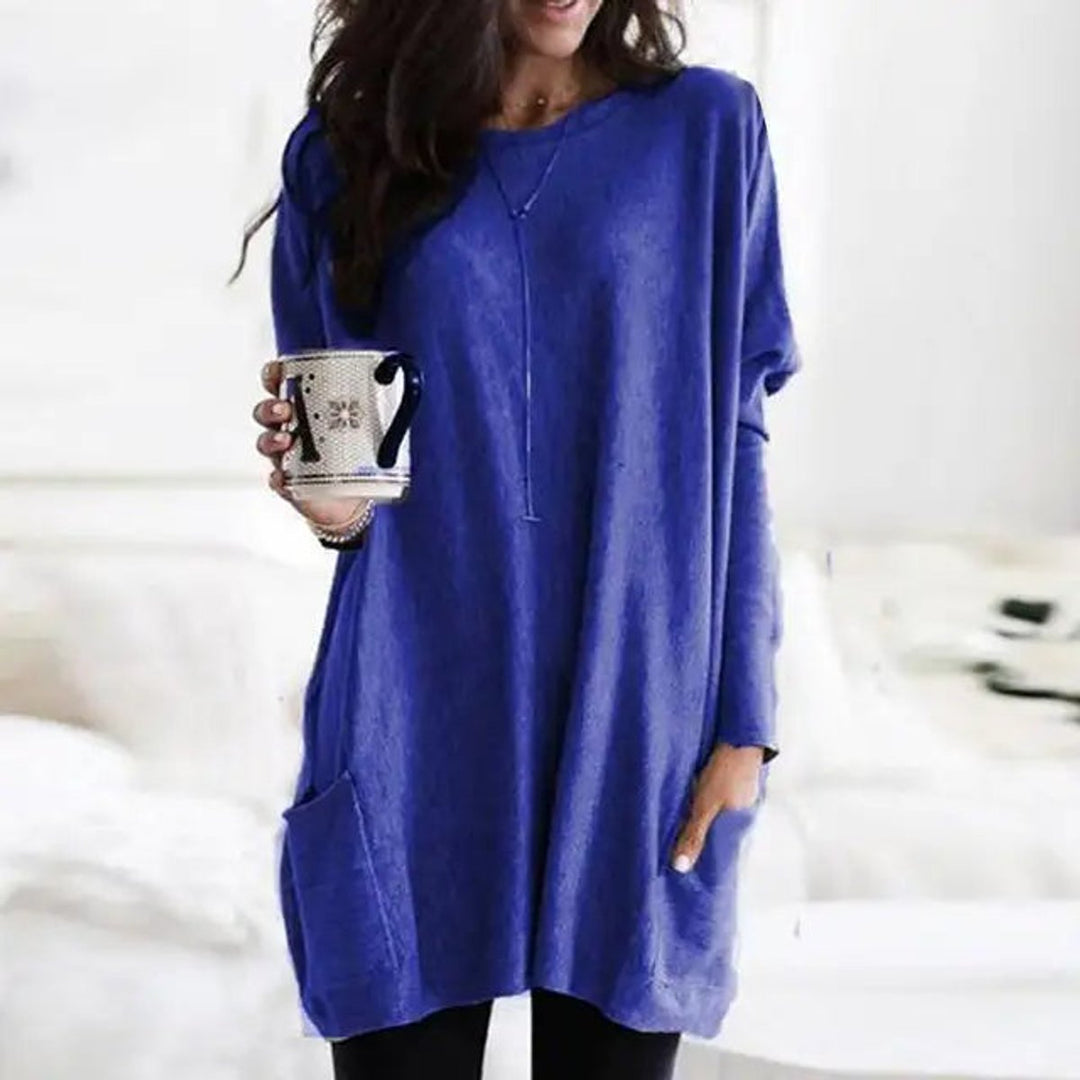Valeria | Casual Oversized Tunic with Practical Pockets