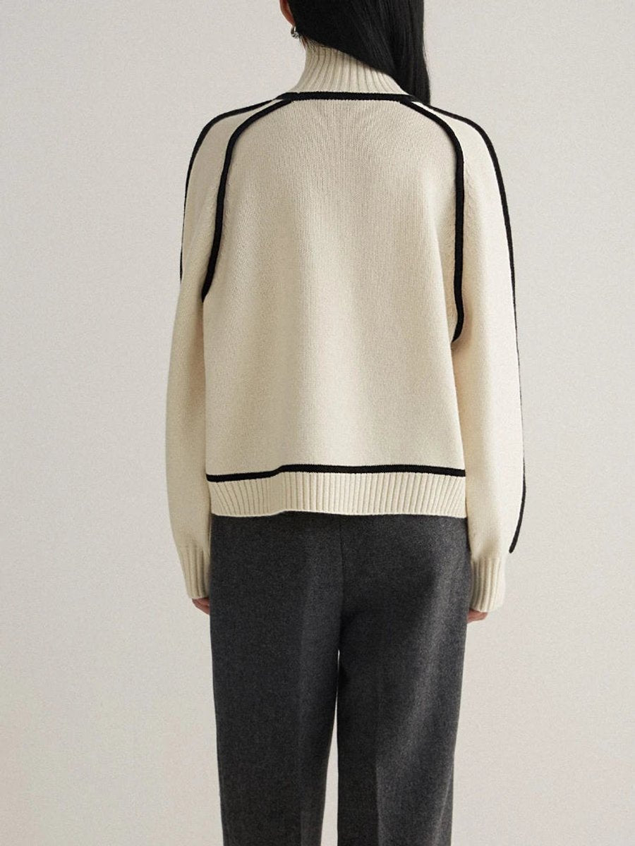 Sophie | Oversized Rollkragenpullover für Damen