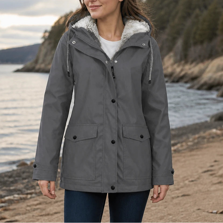 Windora | Fleece-Lined Winter Jacket – Warmer und Stilvoller Schutz für Damen