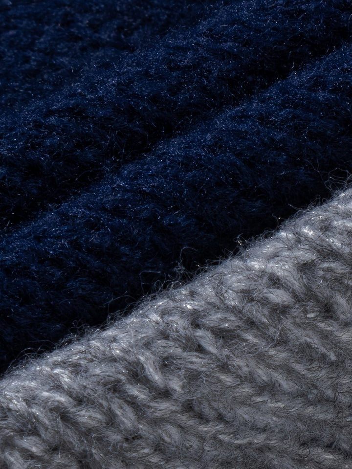 Nolan | Textured Cable-Knit Sweater – Timeless Look for Men