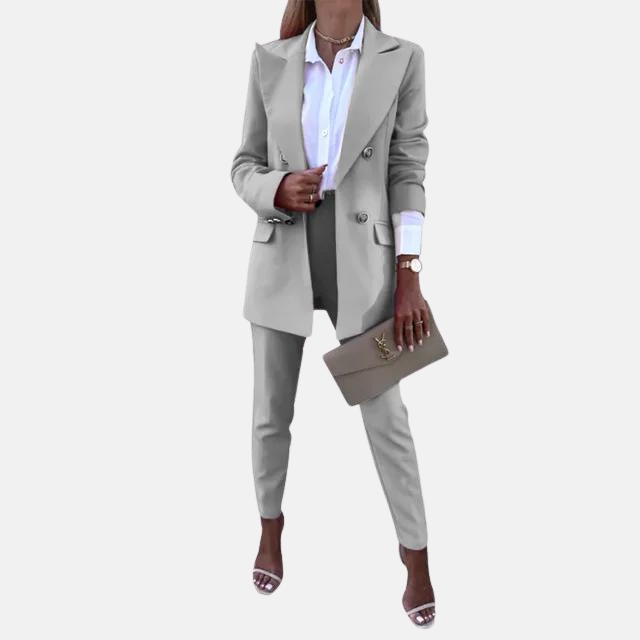 Birgit | Elegant and Modern Two-Piece Set with Blazer and Trousers