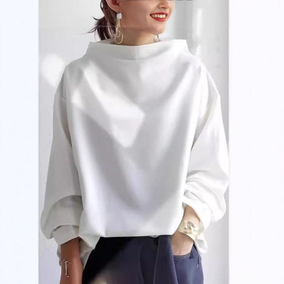 Mia | Knitted Sweater – Elegant Oversized Style for Women