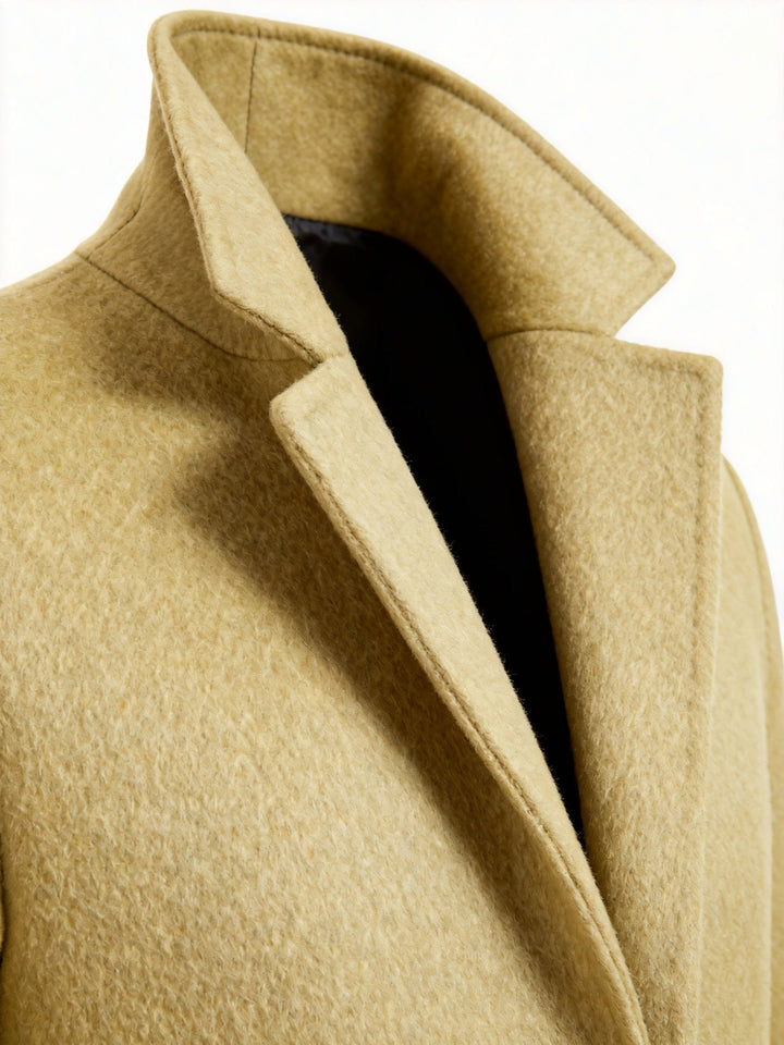 Chandler | Long Trench Coat – Timeless Elegance for Men