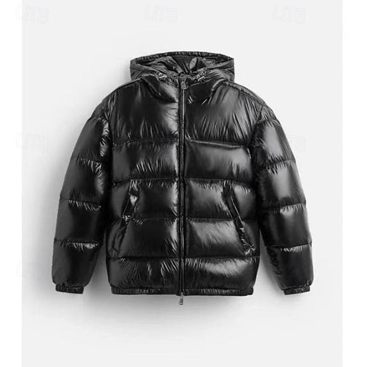 Grady | Quilted Hooded Puffer Jacket – Modern Winter Style für Herren