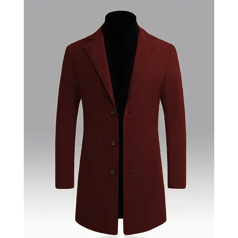 Callahan | Long Overcoat for Men – Timeless Everyday Style