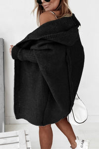 Camille | Oversized hooded cardigan