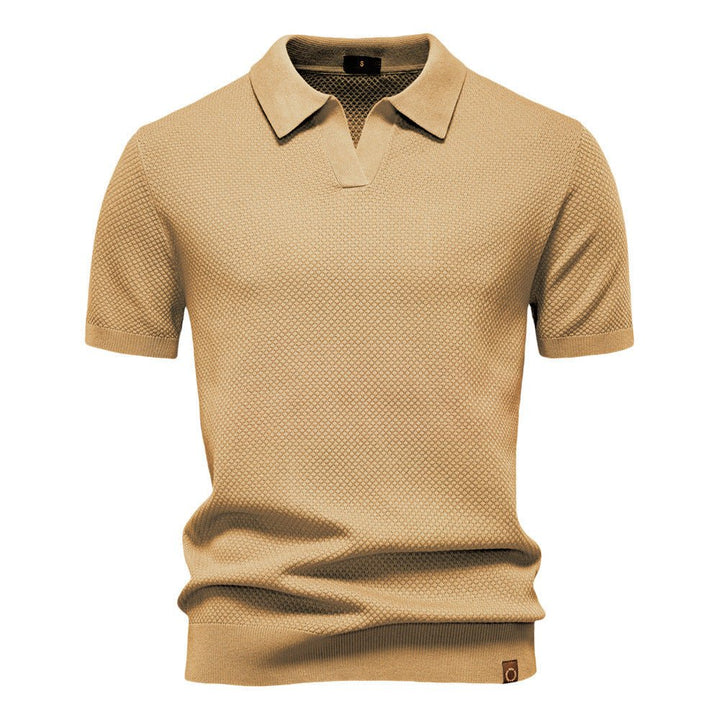 Carter | Polo-Shirt – Klassisches Strukturiertes Design für Männer