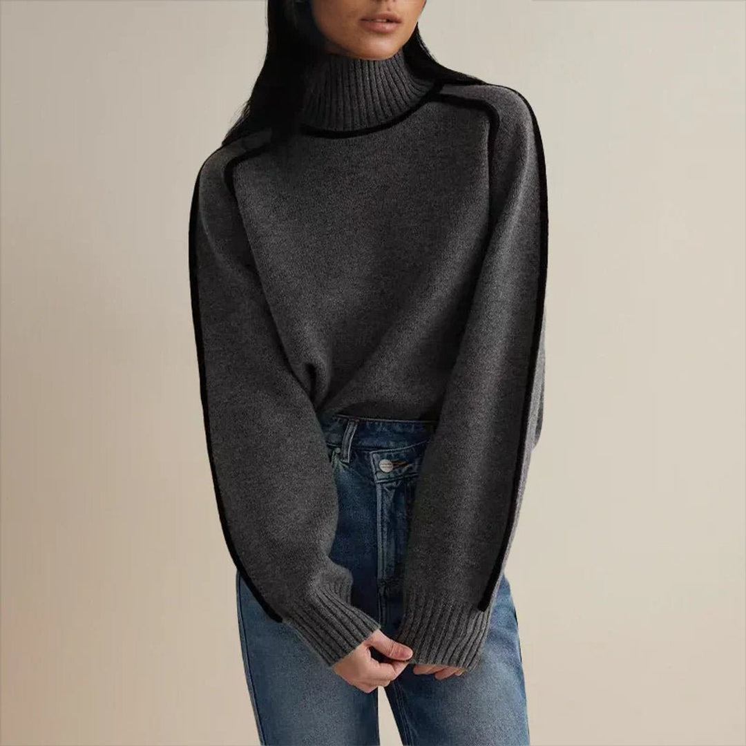 Sophie | Oversized Rollkragenpullover für Damen