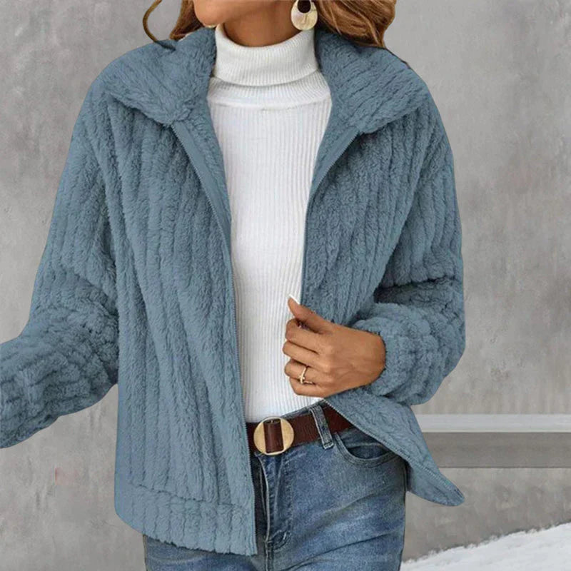 Hannah | Short, Modern Knitted Cardigan for Women