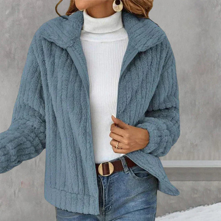Hannah | Short, Modern Knitted Cardigan for Women