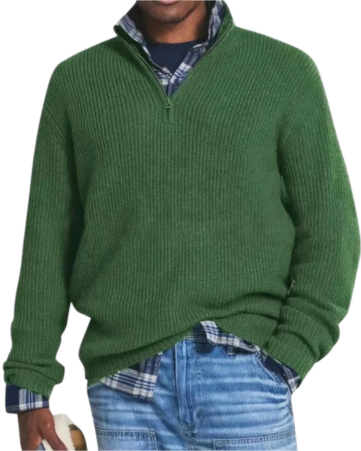 Dario | Zip Sweater – Moderner Stil für Männer