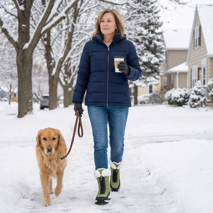 Frostara | Waterproof Winter Boots mit Kunstfell-Futter