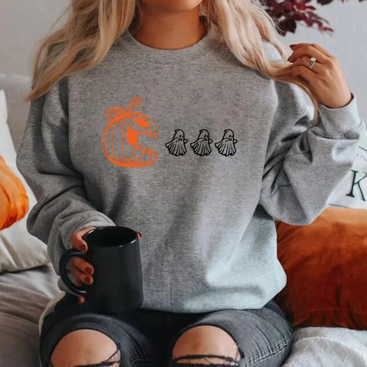Drune | Halloween Sweatshirt – Cozy Graphic Design for Women