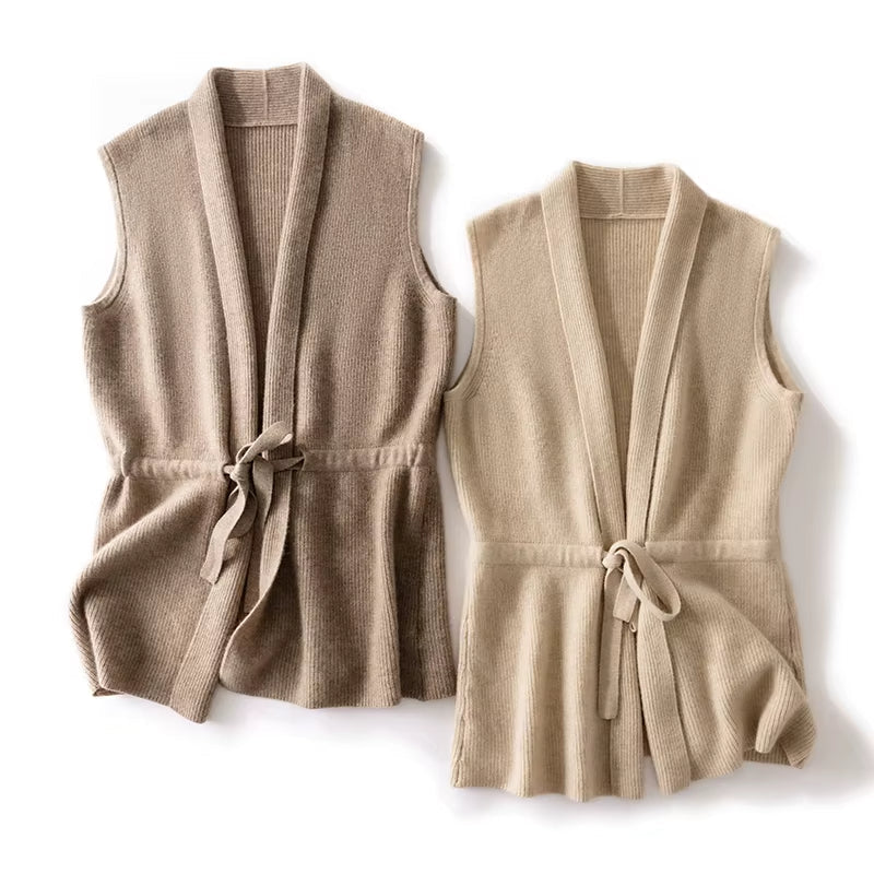Charlotte | Elegant and Modern Women’s Merino Wool Vest