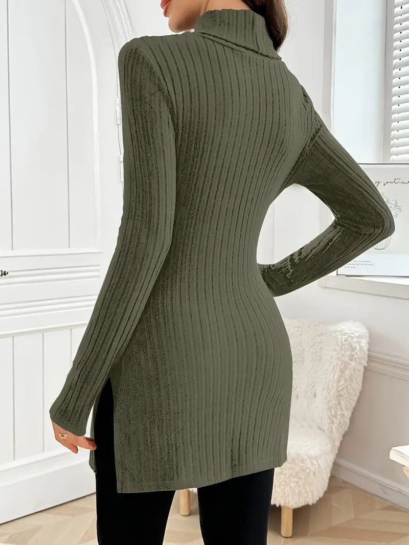 Sarah | Langärmeliger Pullover – Eleganter Slim Fit für Frauen