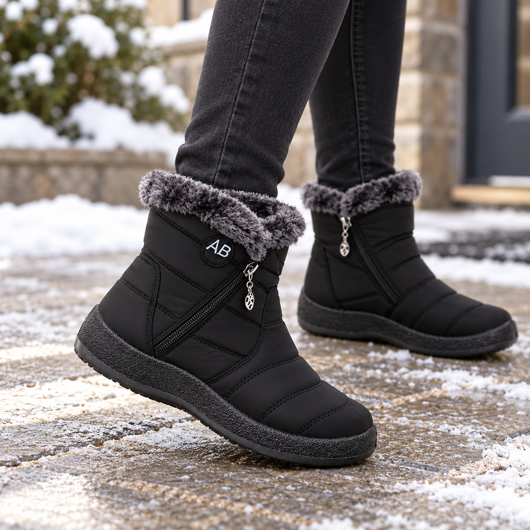 Lunavia | Zipper Ankle Boots – Warm und Wasserabweisend für Frauen