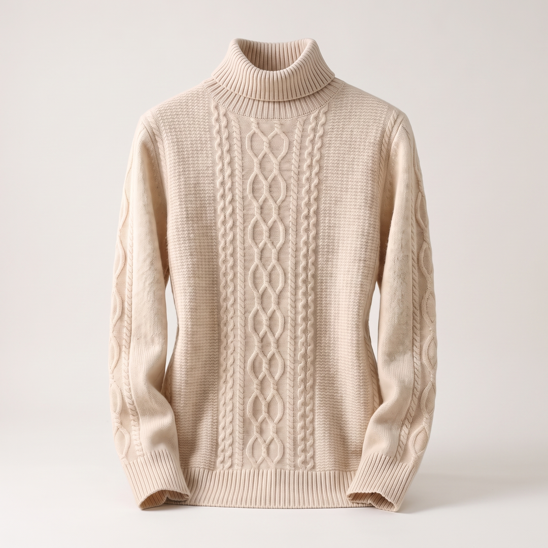 Flauschige | Turtleneck – Einzigartiges Design für Frauen