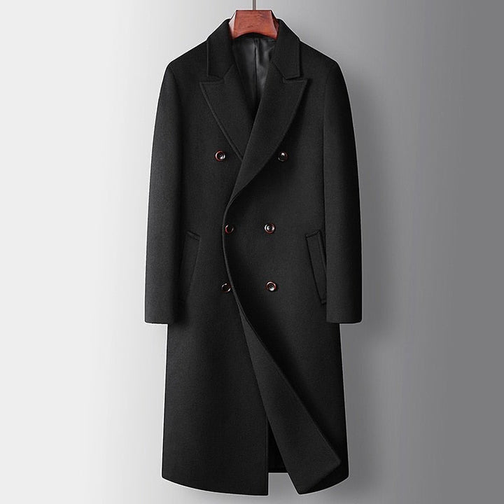 Gregor | Doppelreiher Mantel – Stilvoller, warmer Look für Männer