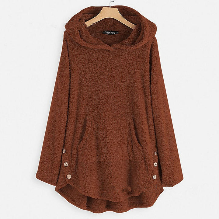 Agnes | Plüsch-Hoodie für Damen – Weich und Warm