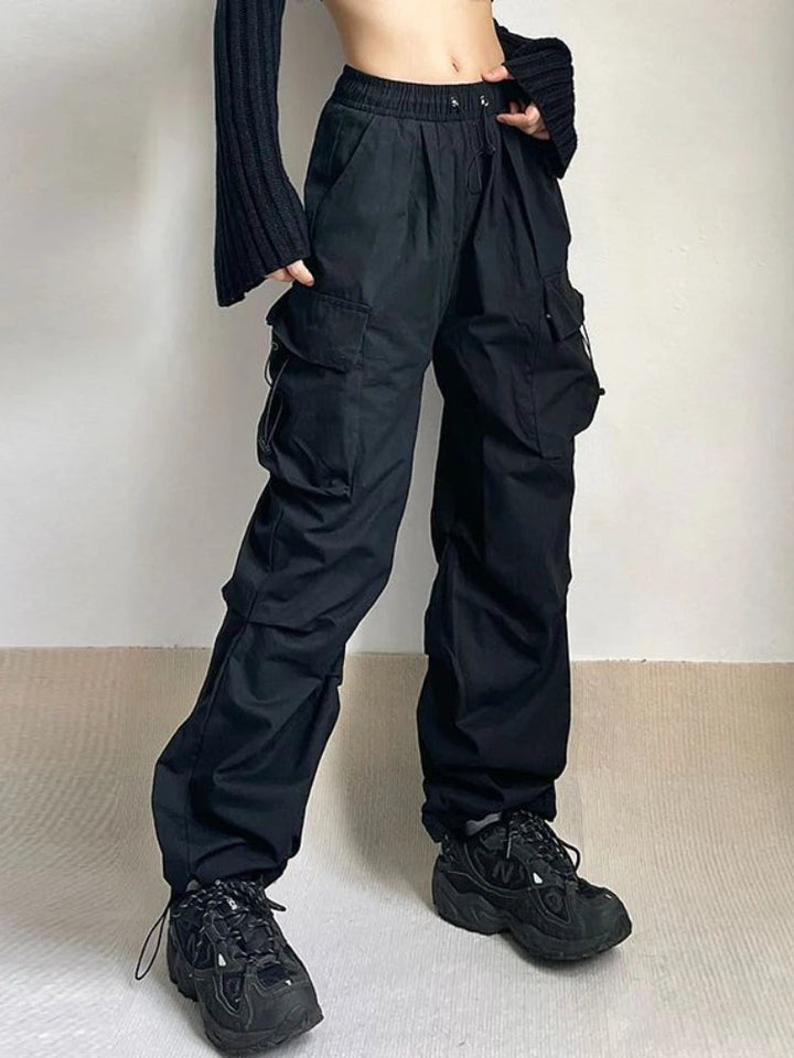 Laura | Modern and Comfortable Wide-Leg Cargo Pants